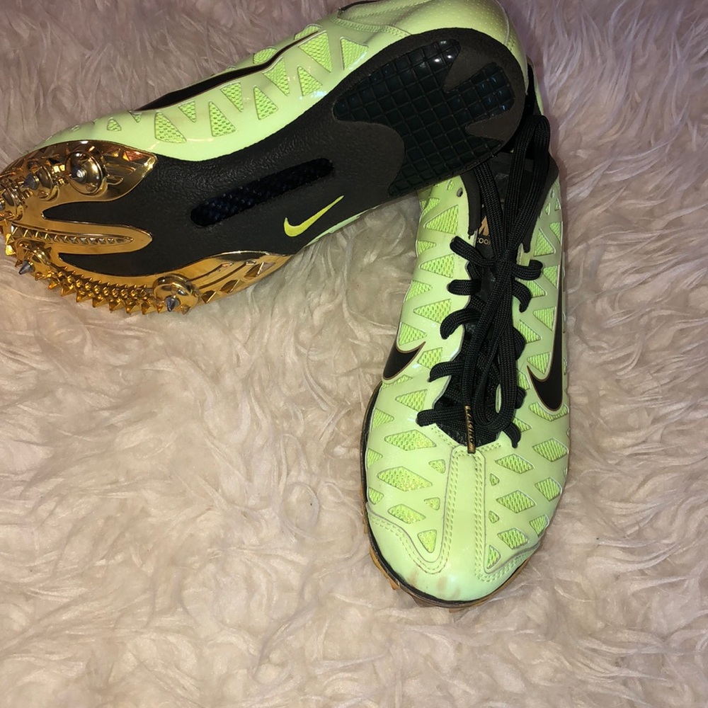 Nike soon maxcat neon green cleats!